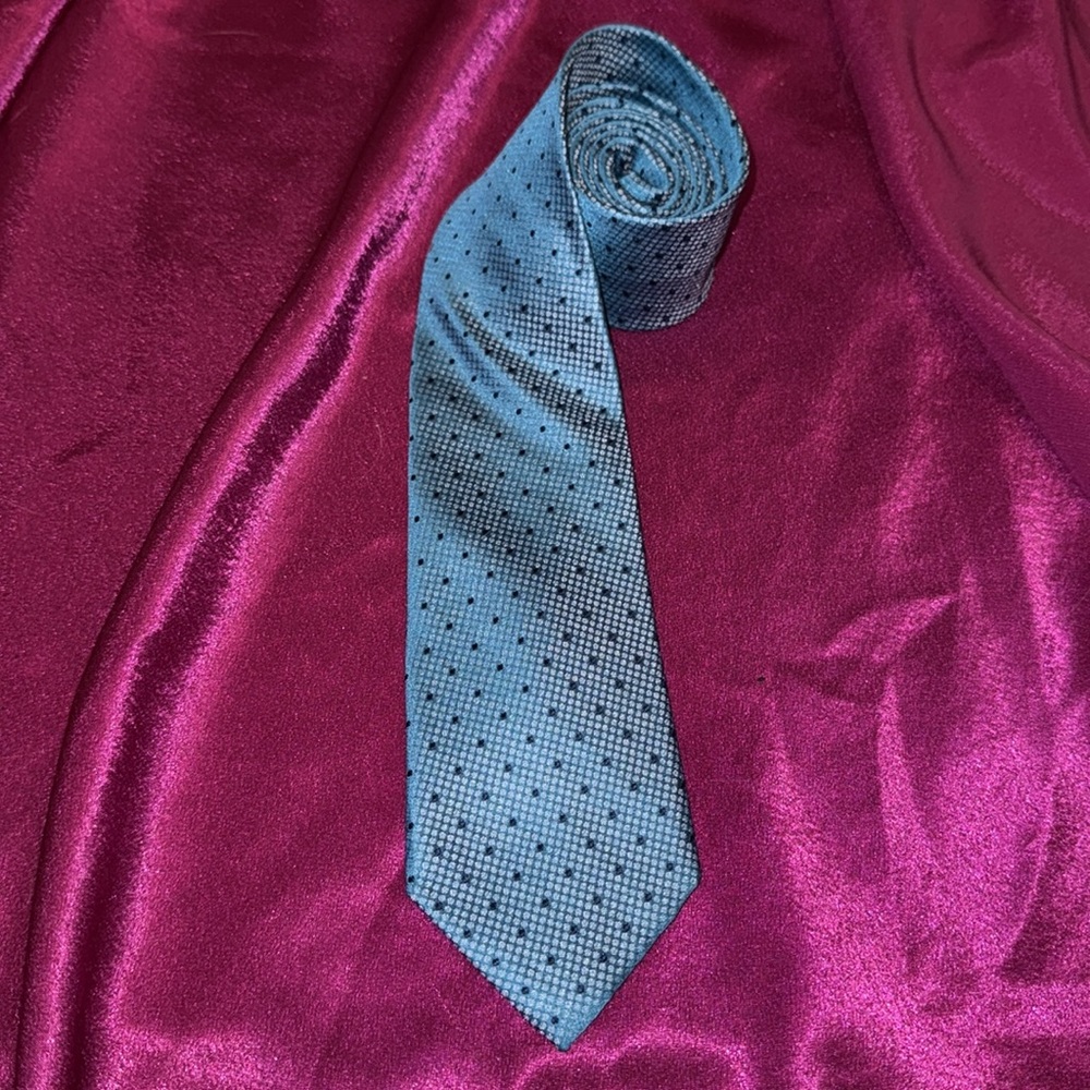 Michael Kors Blue Tie 100% silk